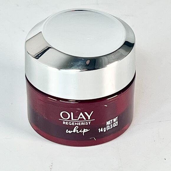 Olay Regenerist Whip Face Moisturizer Anti-wrinkle Hydrate Travel .5 oz 14g New - Picture 1 of 4